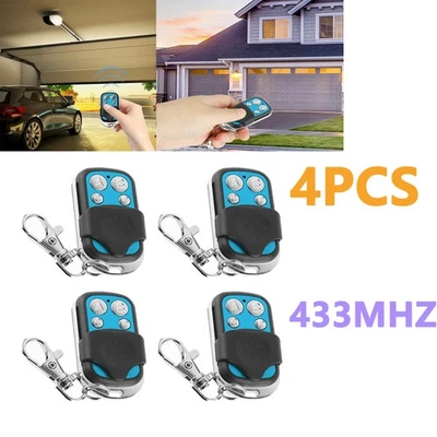 433MHz 4PCS Universal Funk Fernbedienung Alarmanlage Handsender Garagentor DHL - Bild 1 von 4