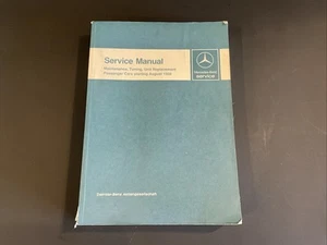 Mercedes ORIGINAL Service Manual Maintenance, Tuning, Replacement 1959 - 1967 - Picture 1 of 8