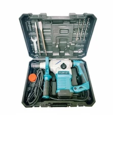 TRAPANO SCALPELLATORE MARTELLO DEMOLITORE 2000W 32MM TASSELLATORE 8 ACCES - Foto 1 di 1