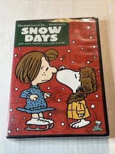 Charlie Brown DVD Happiness Is Peanuts Snow Days Snoopy Winter Holiday Movie New - Imagen 1 de 2
