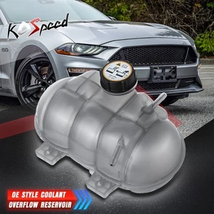OE Style Coolant Overflow Reservoir Tank for 15-22 Ford Mustang 2.3/3.7/5.0/5.2L - Picture 1 of 6