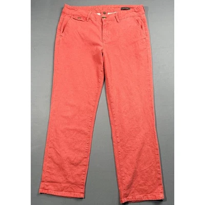 JAG Jeans Classic Fit Womens Size 10 Coral Red Casual Pants Trousers - Image 1 of 3