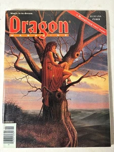 Dragon Magazine #163 1990 TSR Fantasy RPG Magic Monstrous Insert - Bild 1 von 2