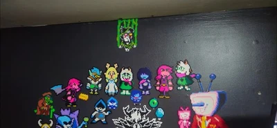 Бусины Deltarune/Undertale Perler и Artkal. Заказной предохранитель - Изображение 1 из 3