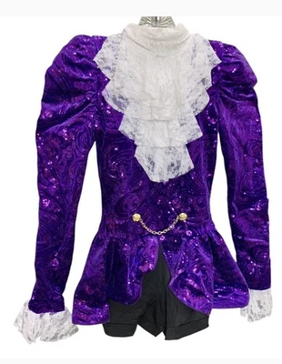 Disfraz de Príncipe de la Lluvia Púrpura Weissman Adulto Pequeño Halloween Unisex Ropa de Baile Foto 1 de 4