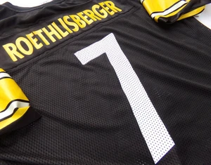 Vintage Future HOF Ben Roethlisberger Pittsburgh Steelers Reebok XL Herren Trikot - Bild 1 von 8