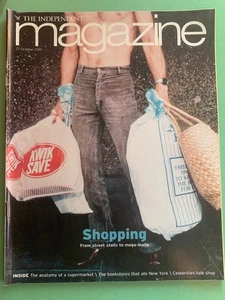 INDEPENDENT magazine 27-October-2001 SHOPPING ISSUE Amanda Lepore Supermarkets - Picture 1 of 2