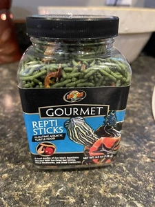 Zoo Med Gourmet ReptiSticks Floating Aquatic Turtle Dry Food 4.5 oz- Free Ship - Picture 1 of 5