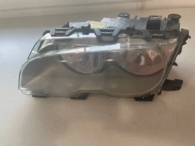 2000- 2001 BMW 325xi 325i 330i 330Ci E46 ~ LEFT HEADLIGHT ~ 63126904279	 - Image 1 of 4