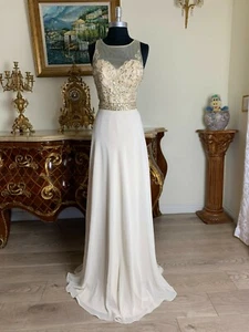 Women's Long Dress Chiffon Evening Party Formal Bridesmaid Prom Ball Gown Dress - Picture 1 of 4