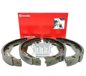 ORIGINAL BREMBO Bremsbacken Handbremse BMW E39 E46 E81 E82 E88 E90 E91 mit Feder - Bild 1 von 1