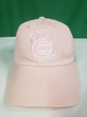 Chicago Cubs Bear Hat Adjustable Baseball Pink American Needle See Photos - Image 1 of 4
