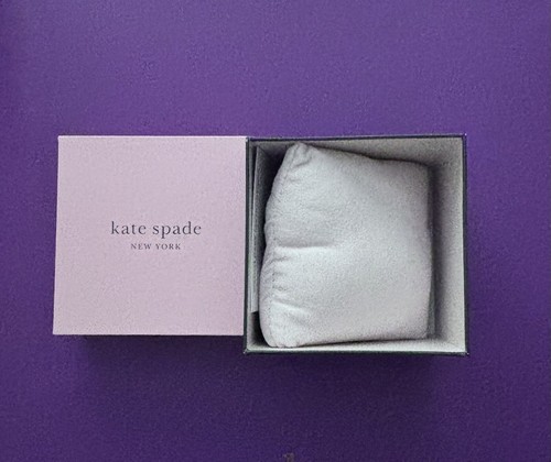 Scatola orologio Kate Spade con cuscino nuova confezione regalo