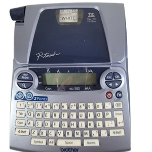 BROTHER P-TOUCH PT-1880 Label Thermal Printer Battery Tested No Cord - Picture 1 of 3