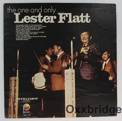 LESTER FLATT The One and Only NUGGET 1970 Country NEAR MIONT Bluegrass Gospel - Image 1 of 3