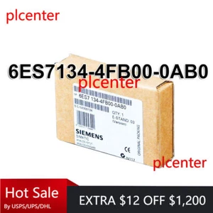 New Siemens 6ES7134-4FB00-0AB0 6ES7 134-4FB00-0AB0 SIMATIC DP ELECTRONIC MODULE - Picture 1 of 11