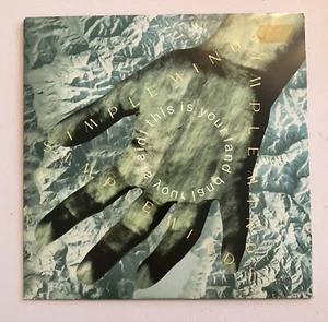 SIMPLE MINDS This Is Your Land 7" 45rpm UK Picture Sleeve Solid Centre EX/EX - Picture 1 of 7