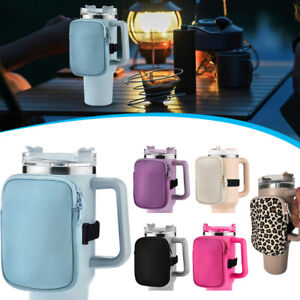 Daily Use Water Cup Bag Zipper Pouch Tumbler Bag for Outdoor Water Cup Storage