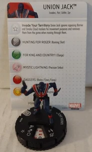 Marvel Heroclix Nick Fury Agent von S.H.I.E.L.D. 043a Union Jack selten - Bild 1 von 1