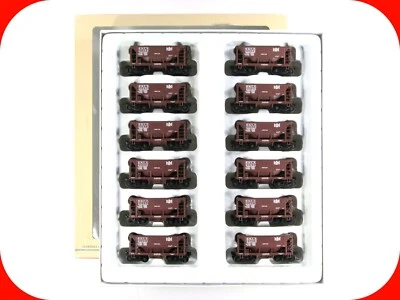 HO Scale **BESSEMER & LAKE ERIE** Mining Ore Car 12-Pack Set - Walthers 932-4456 - Image 1 of 4