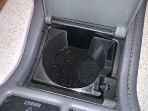 86.5-89 TOYOTA SUPRA COIN TRAY SMALL CAN CUP HOLDER BLACK NEW CUSTOM FIT INSERT - Picture 1 of 4