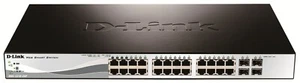 D-Link DGS-1210-28P - Network Switch, Managed, L2, Power over Ethernet (PoE), 1U - Picture 1 of 3