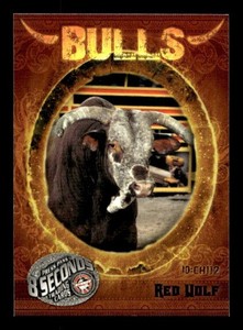 #D036 RED WOLF Oddball Rodeo Card FREE SHIPPING