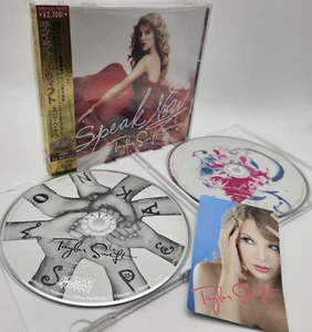 TAYLOR SWIFT Speak Now Japan Limited Deluxe Edition 2CD w/Photocard cal. 2010 - Foto 1 di 18