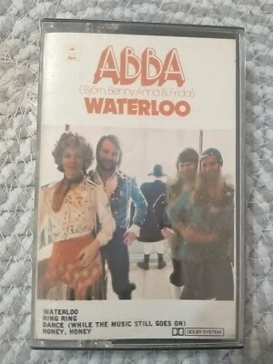 Original Abba 1974 Cassette Waterloo  - Image 1 of 4