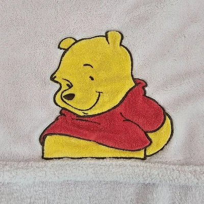 Kidsline Disney Baby Winnie the Pooh Rosa Suave Felpa Polar Niña Manta Lovey Foto 1 de 4