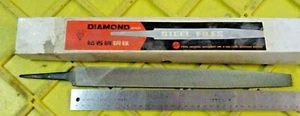  5  DIAMOND BRAND 1 INCH  Files  COURSE Carbon Steel File  IN BX - Picture 1 of 4