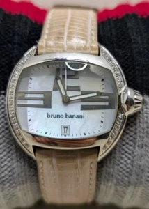 Designer Bruno Banani Women's watch"Magic nobel"BR20541 With Swarovski crystals! - Picture 1 of 9