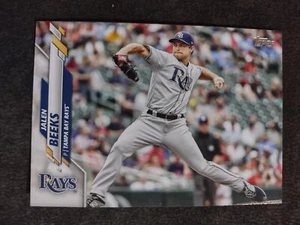2020 Topps Update Baseball Card #U-77 Jalen Beeks - Tampa Bay Rays - Bild 1 von 2