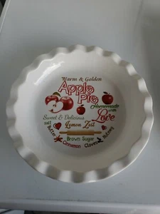 Apple Pie Plate Brand New In Box - Picture 1 of 5