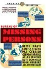 Bureau of Missing Persons DVD Black & White, Full Frame, Mono Sound Bette Davis