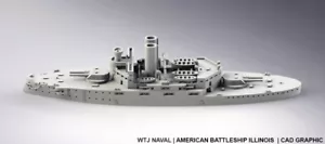 USS Illinios 1:2400 - Imagen 1 de 1