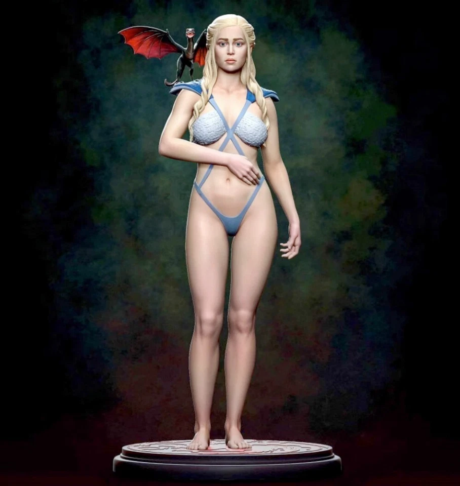 1/24 resin figures model Power Dragon Mother 3D Printing Unassembled Unpainted - Image 1 of 1