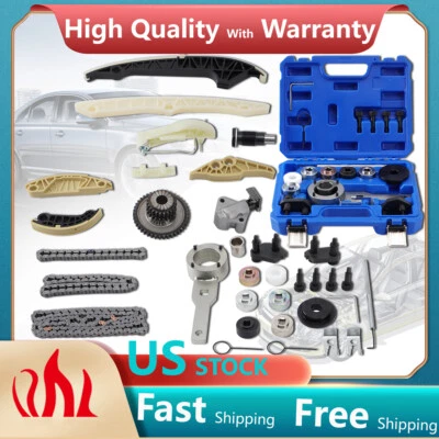 Cadena de distribución y kit de herramientas para Audi A4 A3 A5 A6 Q3 Q5 S3 TT Quattro 2.0 TSI 2009-14 Foto 1 de 4