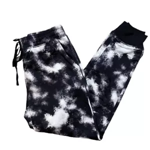 2XL JAX LuLaRoe Jogginghose ~ schwarz & weiß Batikmuster ~ Größen 22-24, neu mit Etikett - Bild 1 von 2