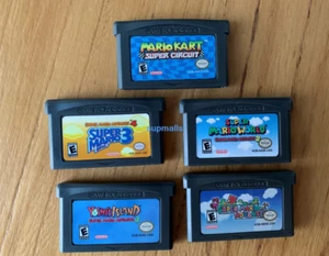 Für/Gameboy/Advance GB/GBA/NDS Super Mario Advance 1 2 3 4 5 Spiele Cartridge - Bild 1 von 16