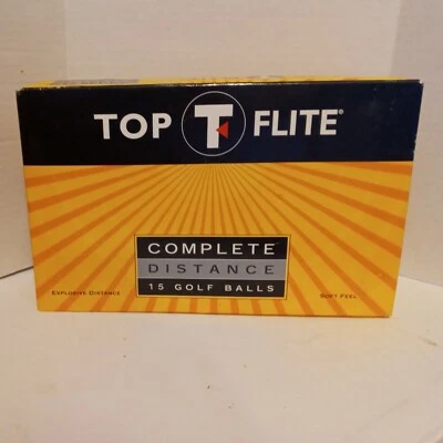 Мячи для гольфа Top Flite Complete Soft Feel 15PK 80201A НОВЫЕ - Изображение 1 из 3