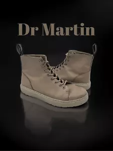 Dr. Martens Stiefel TALIB SENDAL Herren 12 TAUPE Hochtop weiches Leder AirWair - Bild 1 von 10