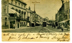 Postal de 1908 Taunton Street Scene Canadá - Imagen 1 de 1