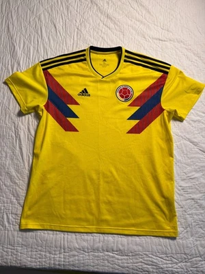 Camiseta de Fútbol Adidas Unisex Amarilla Selección Colombia Climalite Talla XL Foto 1 de 4