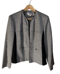 Perceptions By Irene B Woman Jacket Blazer Women's SZ 12 - Picture 1 of 9
