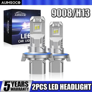 2Pcs 6000K High Low Bulbs Led Headlight 9008 For Chevrolet Spark 2013 2014-2020 - Bild 1 von 11