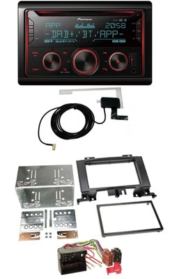 Pioneer 2DIN MP3 DAB USB CD Bluetooth Autoradio für Mercedes Sprinter ab 06 W906 - Bild 1 von 4