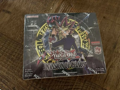 Invasion of Chaos IOC Booster Box 25th Anniversary - Yu-Gi-Oh - New and Sealed - image 1 of 4