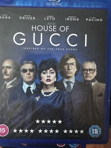 HOUSE OF GUCCI (2021) - BLURAY Lady Gaga BRAND NEW! UK - Picture 1 of 2