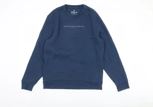 Sudadera con estampado gráfico azul Red Tape para hombre L - Imagen 1 de 12